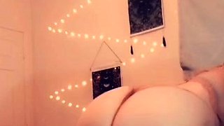 Milk enema duo close up and gaping after some toy action