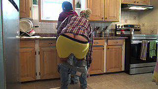 I Fuck My Cleaning Maid 4 Times Per Day In The Kitchen