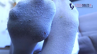 Double College Girls Foot and Sock Domination POV