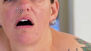 Carrie Capri Gets Fucked Doggie Style by Fucking Machine and Cums Hard!