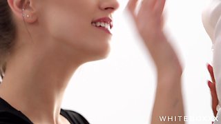 Nick Ross Charms in Wild Romantic Wet Brunette Scene