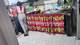 She Was Just Cooking in Her New Kitchen… Until He Touched Her Ass
