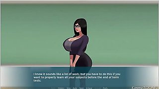 Sexnote - Ms. Mia Part 2 - Teacher Mia Sucked Students Cock And Took A Selfie Of His Cum In Her Fac - Car Toon And Mia Khalifa