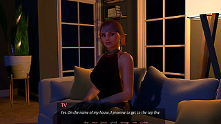 In Her Service V0.96 - Part 4 - the First Time Mistress Talia Lets Me Eat Her Pussy and She Moans Lewdly When She Cums