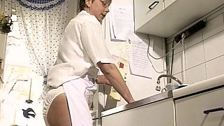 German Housewives - Masturbation Spot Kitchen Part 2