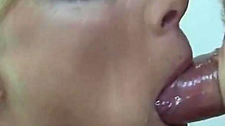 Cosplay Three Scene-3 sexy Blonde in Uniform Fucking Her Pussy and Ass with Two Cocks