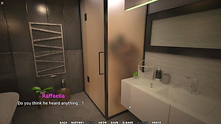 Italian Beautiful Wife Having Fun with Husband Friends