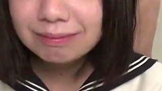 G-cup Lookalike Beauty - Uniform Hotel Date Turns Intimate