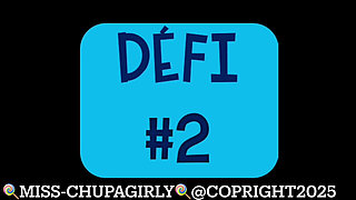 The Adventures of Miss Chupagirly Challenge #2