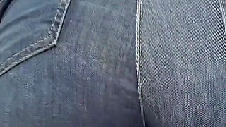 Jerk on My Denim Ass - Big Ass Twerk & Holes Flash
