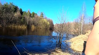 Naked Exhibitionist Miss4Motivated's Public Adventure