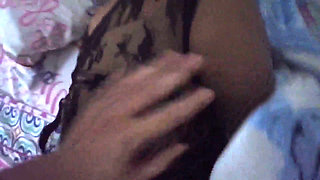 Brunette big saggy tits from New York United States fucking her stepbrother's big dick