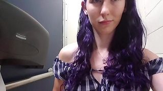 V350 Public Flashing and Dildo Fucking