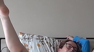 Star Trek Cosplay Nurse Playing with Shaven Tight Pussy