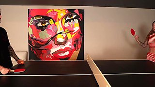 My Friend Loses To Me And Gets To Watch Me Fuck His Girlfriend And Friend - Sara Blonde