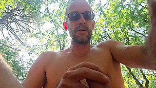 An hour of jerking in the middle of the forest, remi06cam4