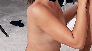 Stepdaughter’s Pussy Is an Open Book - Teen Girl Seduces Older Stepdad