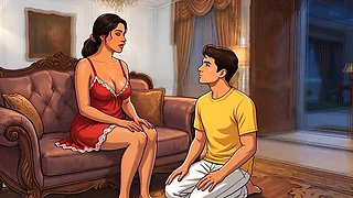 Desi Teacher Jaya Fucked Hard Anal & Cumshot - Telugu 3D Sex Animation with BBW Aunty
