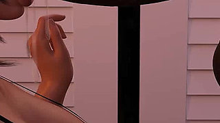Tifa's Dark’s Heaven: Cuckold Hides in the Closet and Watch His Girl Deepthroating the BBC of His Boss - Episode 43
