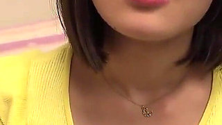 G-cup Married Woman in Mesh Lingerie Caressed with Oil, Gagged, and Creampied - Riho 29 Years Old