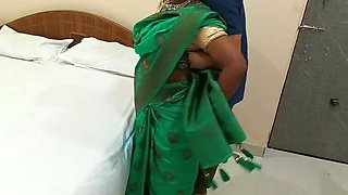 Simran Bhabhi Hardcore Blowjob & Sex in Saree - Desi Housewife Fucked Hard