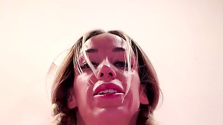 POV Wrestling with Breast in Your Face and Titty Fuck Ending with Mars Solo