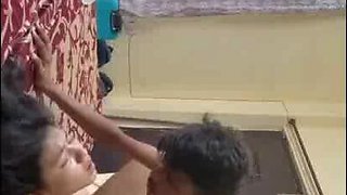 Naughty Indian Wifey Deep-throating Husband Beef whistle and Smashing