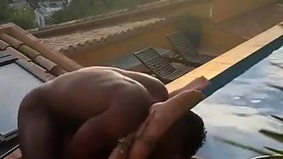 Tasha Paige BBC Sex Tape In Poolside