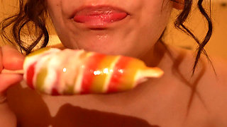 Watch Me Turn Ice Cream Into a Naughty Demonstration