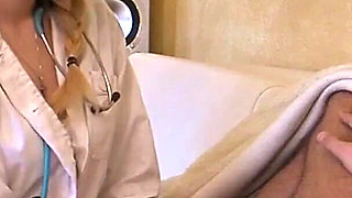 Dr. Penny's Medical Round - Handjob against testicular troubles