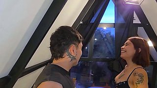 Beautiful big ass invited me to a cabin and we fucked