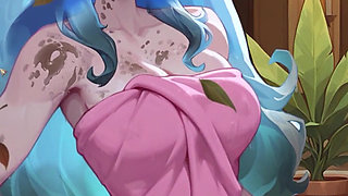 Busty Teen Babe with a Perfect Body Gets Her Tight Pussy Fucked with a Huge Cock and Creampied - Hotel Tales (steam Game)