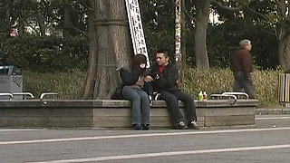 Mature Japanese Cougar Yagaide Shares Secret Outdoor Moments