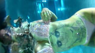 Underwater Night Swim
