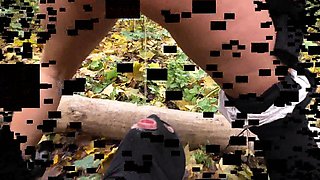 peeing old slave outdoor