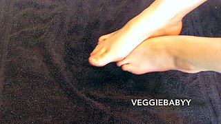 Rubbing Oil on My Feet