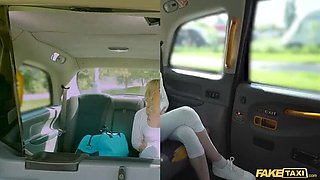 Fake Taxi Blonde Masseuse Happy Ending with Angie Lynx