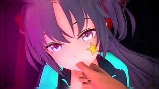 Beautiful Teen Uncensored Blowbang - Me Chan Moaning Orgasm HD