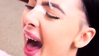 Monster Amateur Facial with Slow-Mo Replay