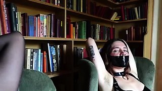 Latexnchill - Duct Tape In The Library - Femdom Duct Tape
