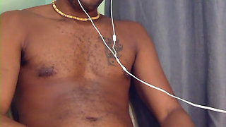 Kennie Jai Jerks off on Webcam in Sexy Shorts