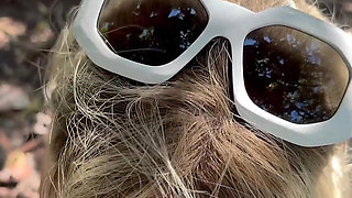 Fucked and Filled up Random Sexy Blonde at the Beach