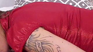 Tattooed Blonde Gets Pussy Licked Then Rides Cock Hard