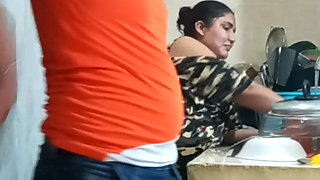 Fucking in the Kitchen with the Maid