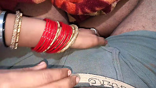 Indian Desi Wife Sucking Wet Dick Till Throabbing Cum in Mouth