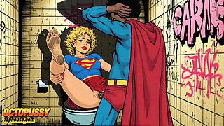 Cuckold Husband Shamefully Watches His White Wife Get Fucked by a Black Superman BBC