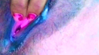 My Girl pressing her boobs and finger her horny pussy for cuck want to pregnent