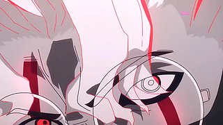 Hot MILF Moans in Dandadan HENTAI Parody While Getting Fucked  Creampied Hard