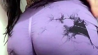 Big boobs milf masturbates with her dildo