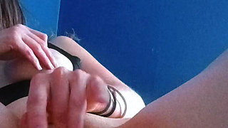 Touchy feely lady